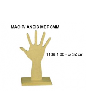 1139.1.00 MANO ANILLOS 32cm